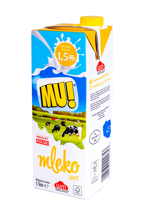 MU! UHT milk 1,5%
