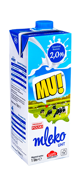 MU! UHT milk 2,0%