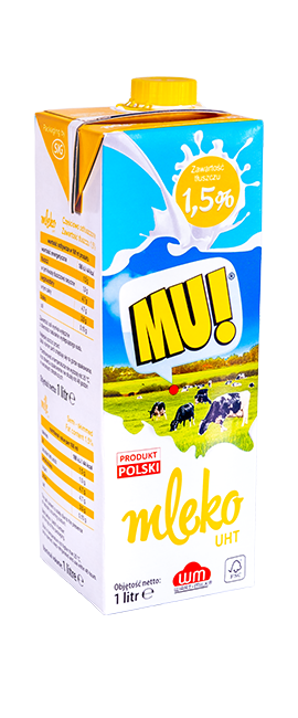 mleko UHT MU! 1,5%