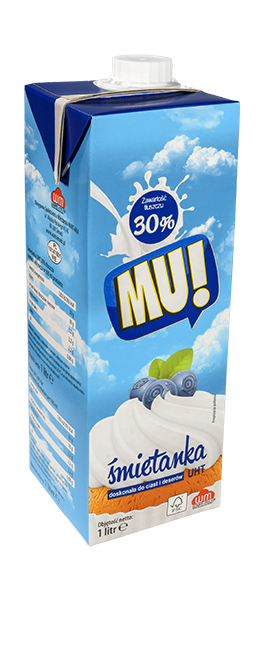 MU! UHT Cream 30% of fat