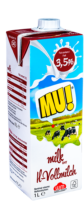 Mleko UHT MU! 3,5% eksportowe