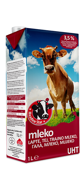 MEADOW STAR UHT milk 3.5%