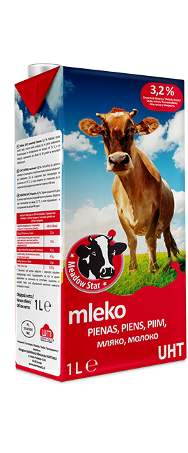 MEADOW STAR UHT milk 3.2% 